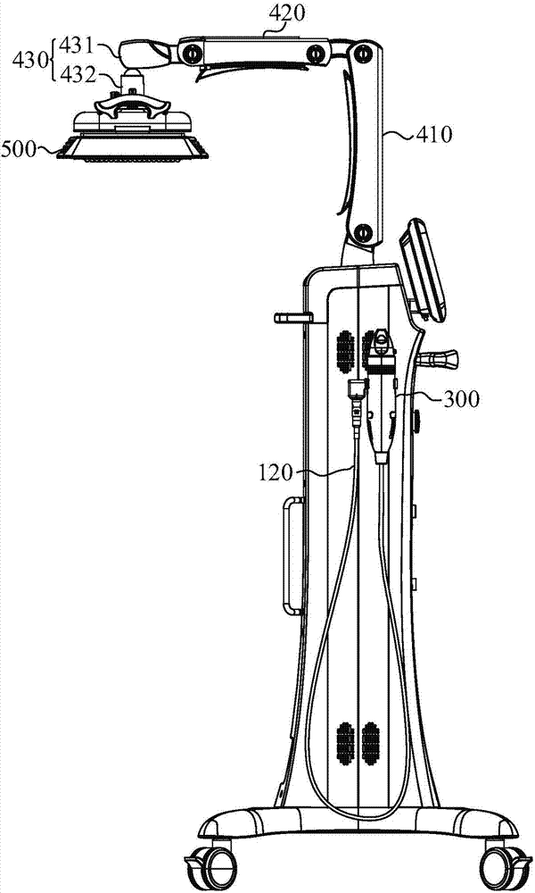 Sensitive skin treatment device