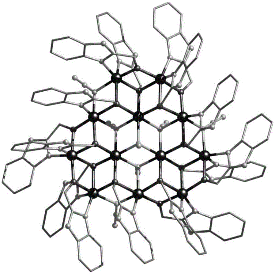 Cobalt-based single-molecular magnet synthesizing method