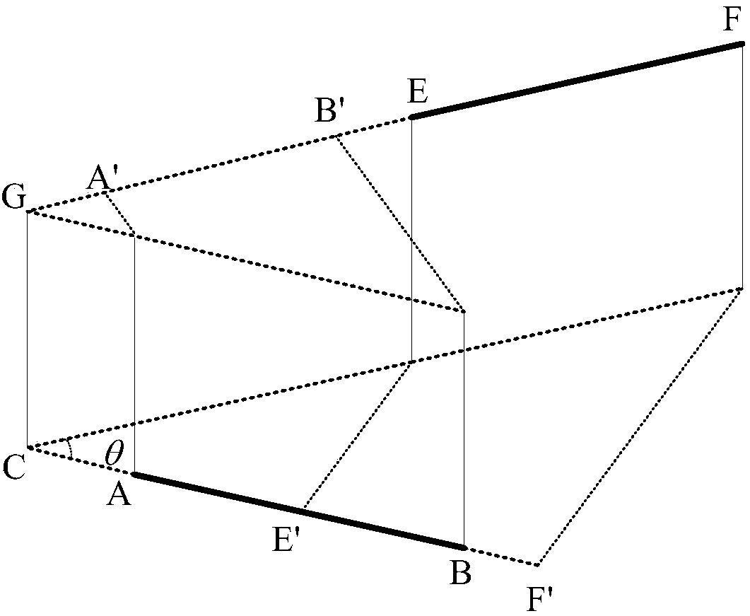 Calculation method of spatial circuit distribution parameter matrix based on complex image