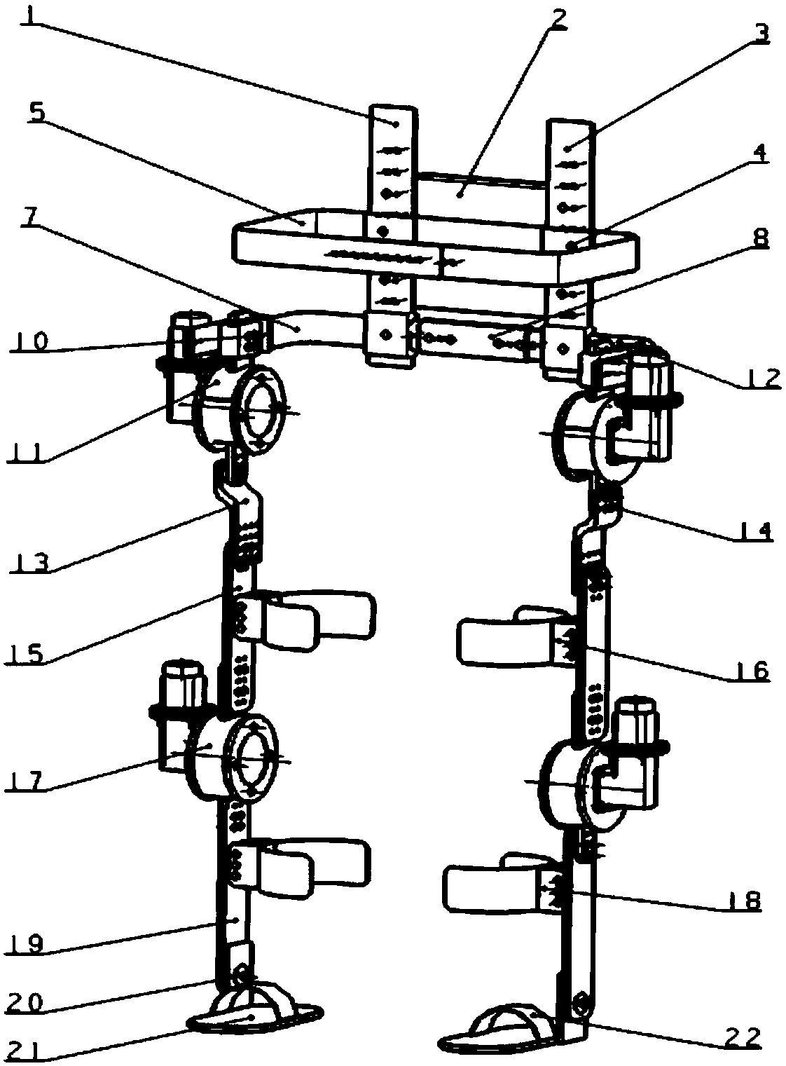 A detachable lower limb rehabilitation device and control method