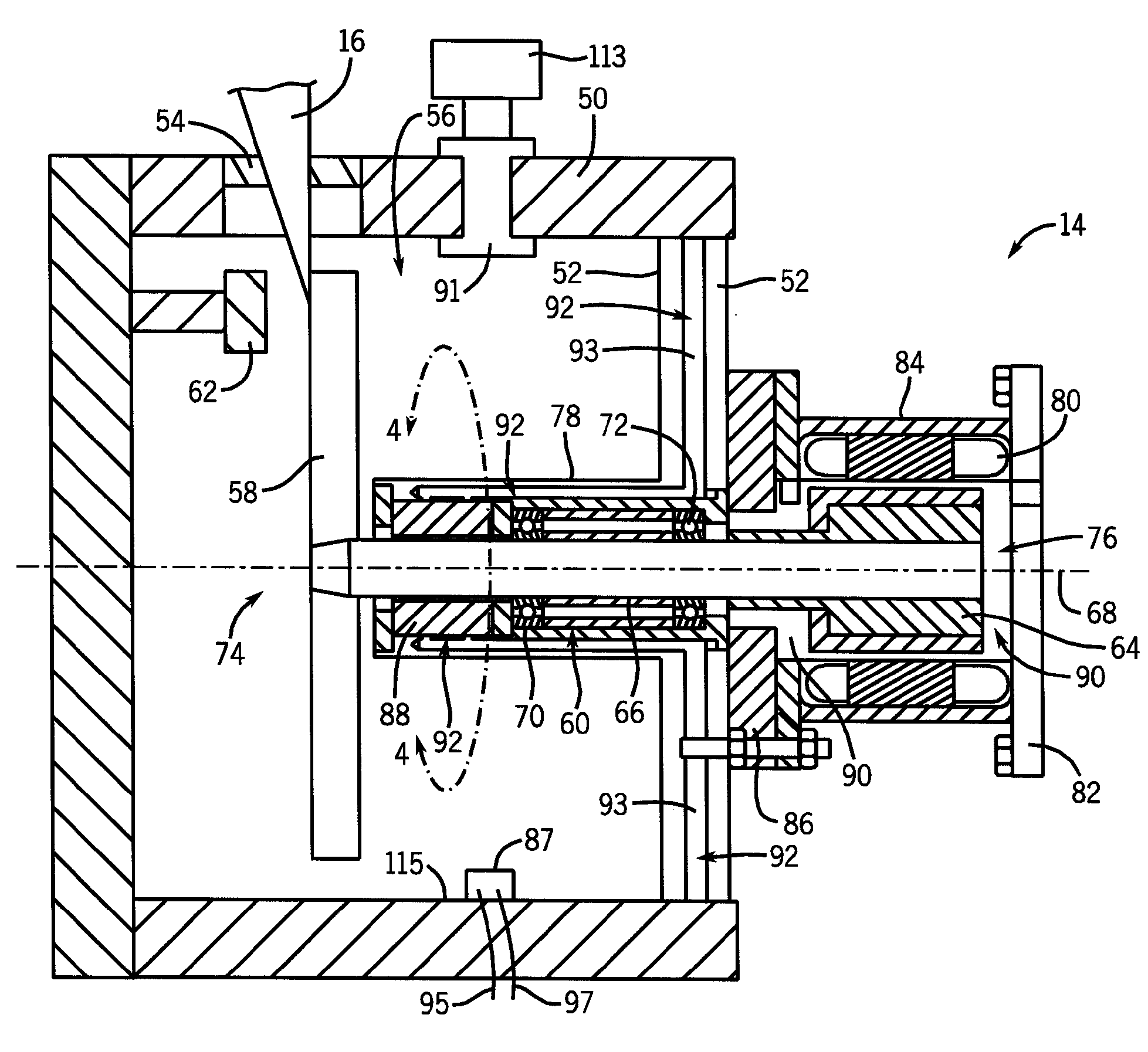 Pumping schemes for x-ray tubes with ferrofluid seals