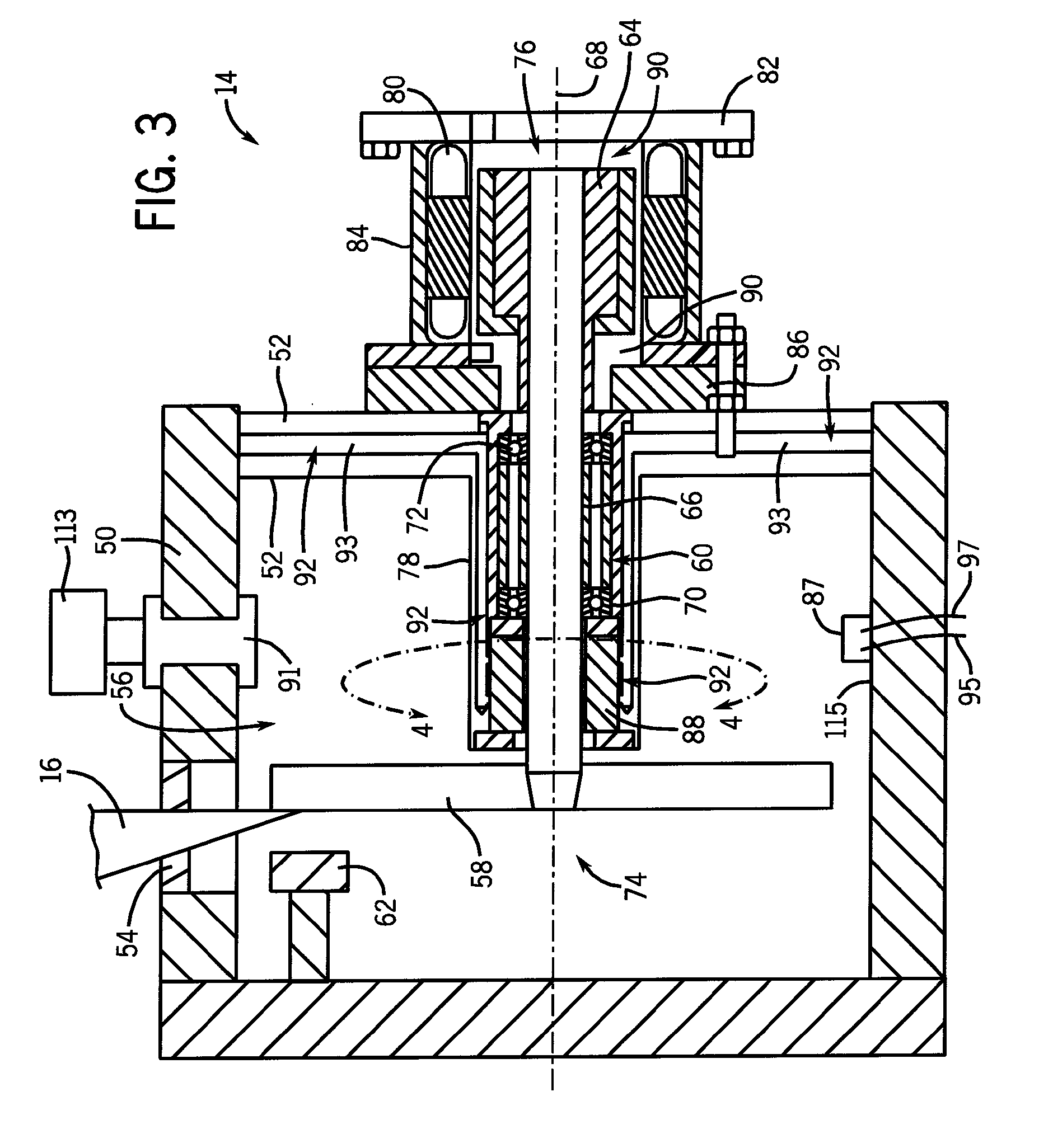 Pumping schemes for x-ray tubes with ferrofluid seals