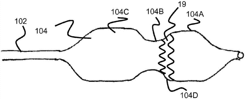 Balloon catheter with marker and processing and positioning methods