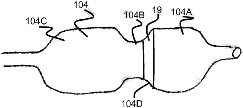 Balloon catheter with marker and processing and positioning methods