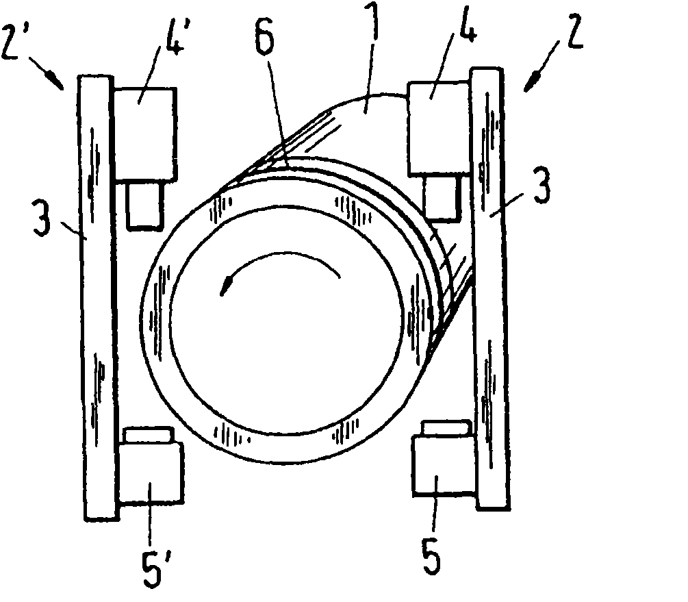 Method and device for optically measuring external threads