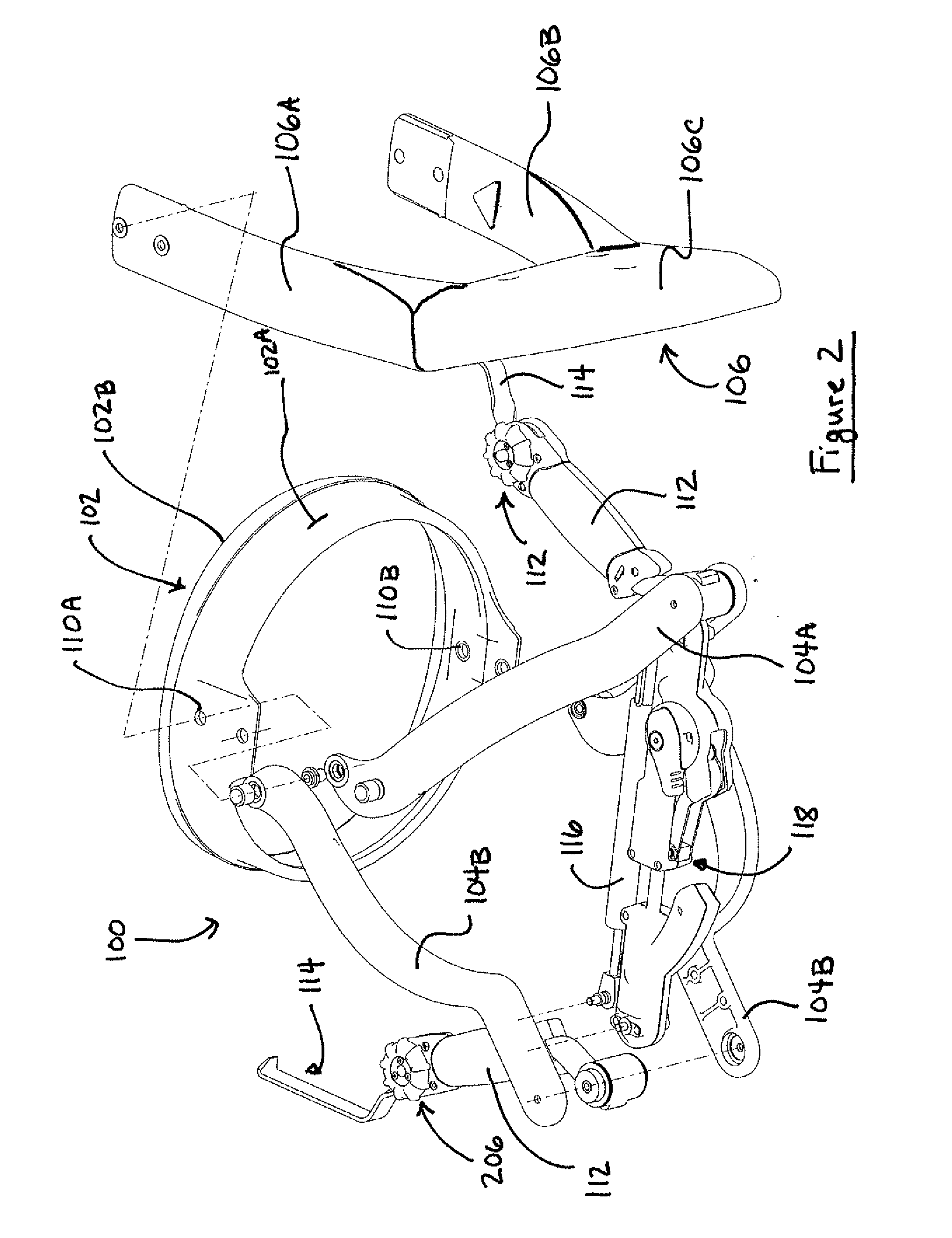 Vehicle Wheel Optical Target Mounting Assembly