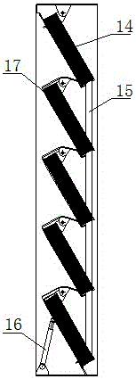 Rotating vane type efficient noise elimination air filtration device for gas turbine