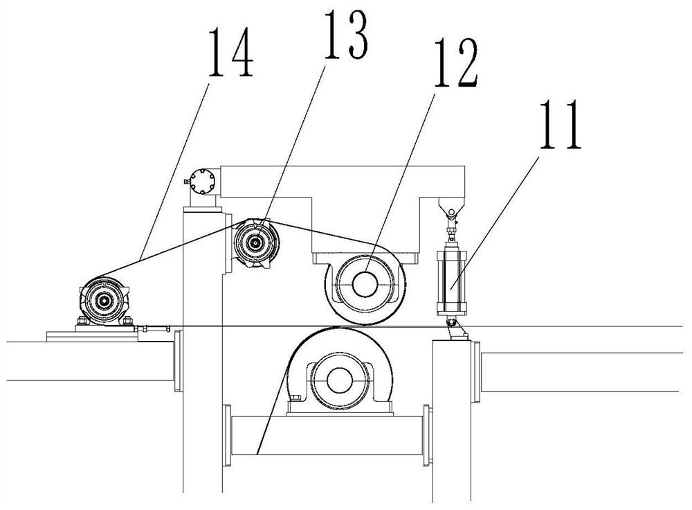 Tobacco sheet coating device and method