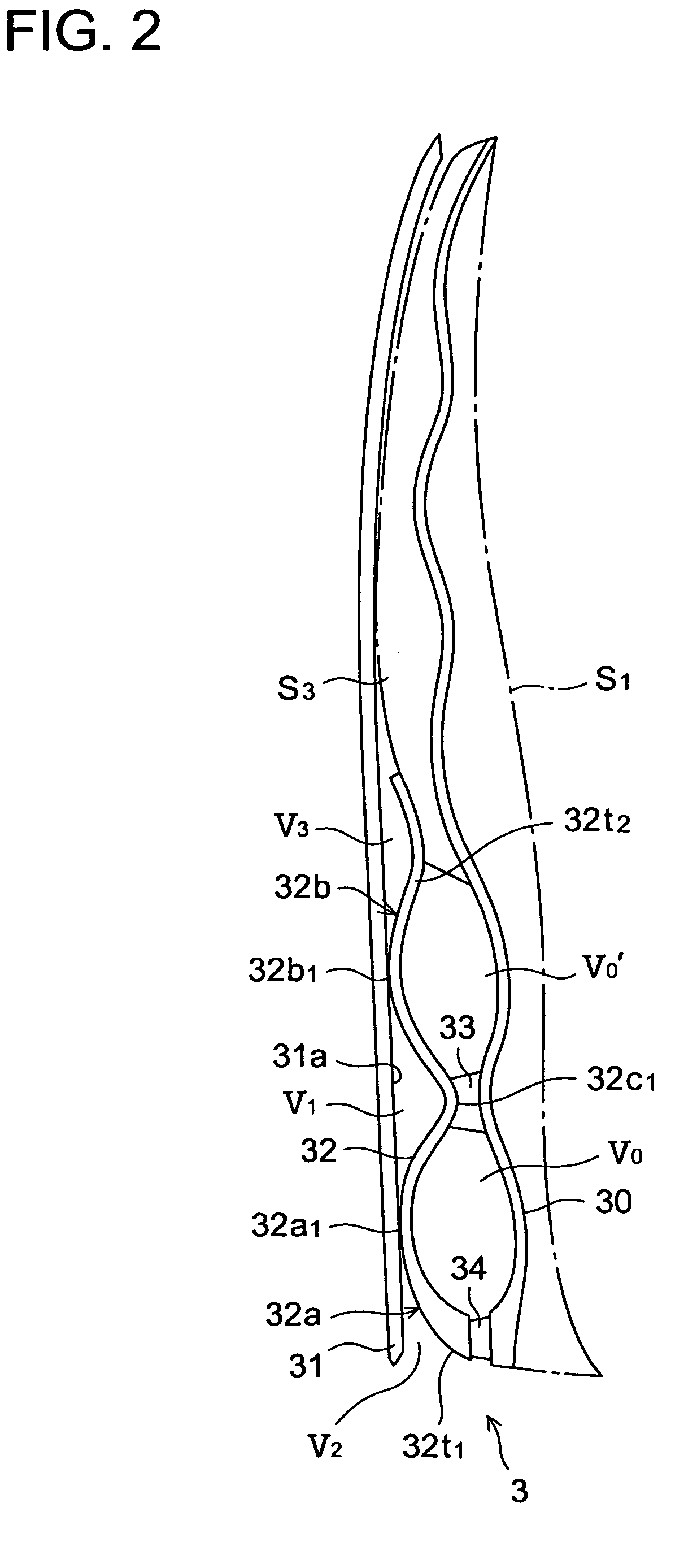 Inner sole structure for a sports shoe