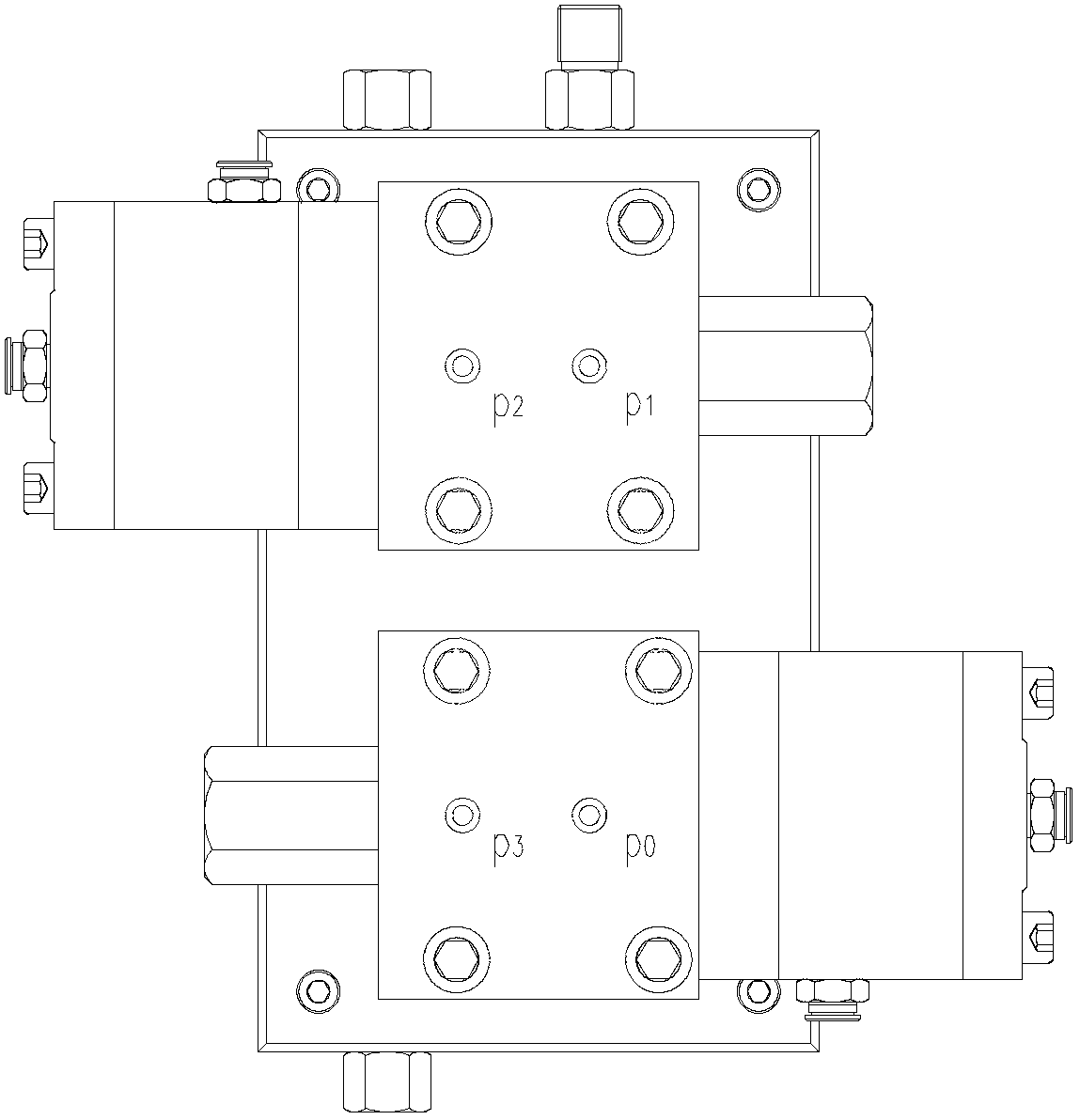 Gas alternating system