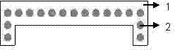 A fluorescent resin component and its manufacturing method