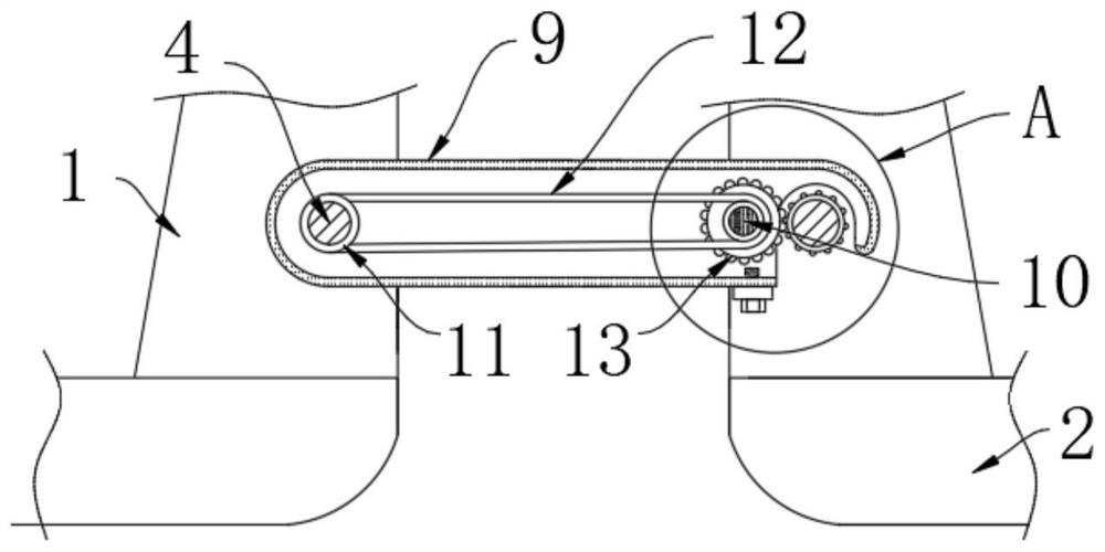 Postoperative rehabilitation training device for patient in department of cardiology