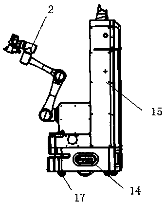 Data center inspection robot