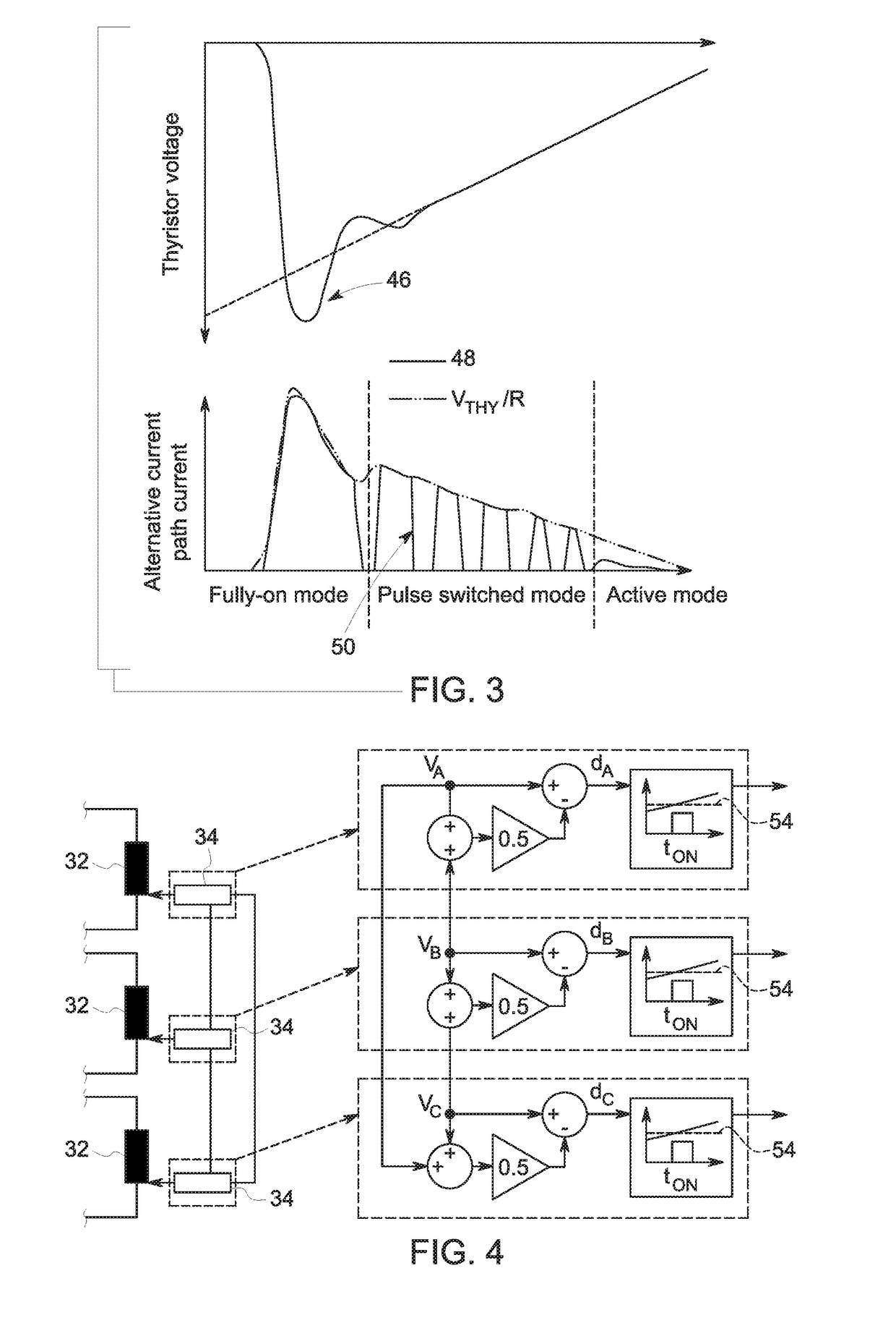 Semiconductor switching string