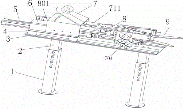 Automatic opening binding device