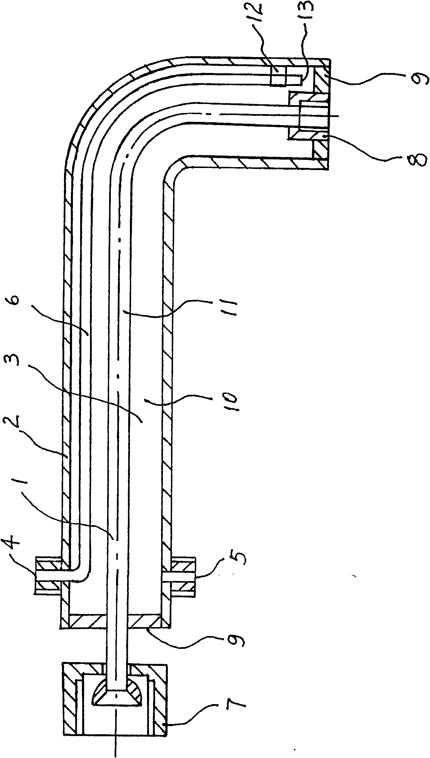 Heating device for use in spray of tire leakproof glue