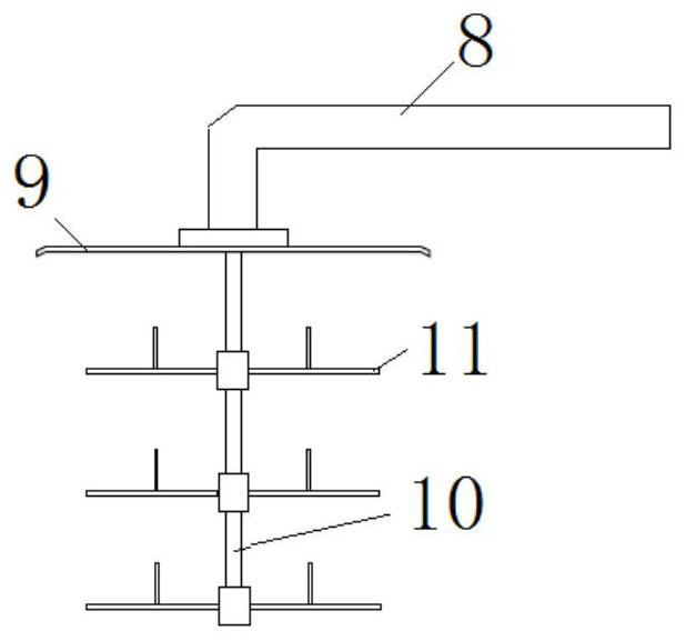 Efficient cone yarn dewatering device