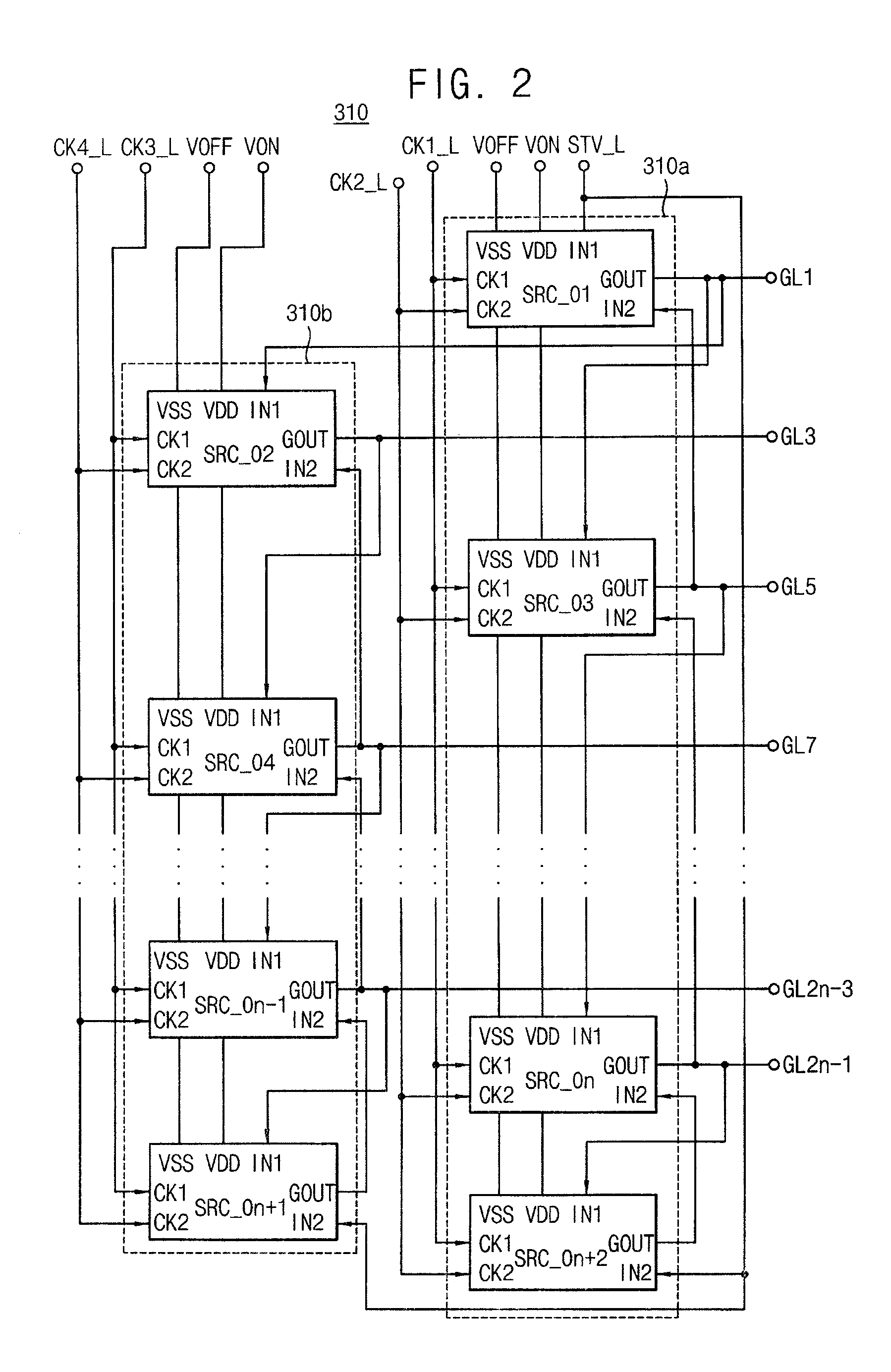 Gate driving circuit and display device having the gate driving circuit