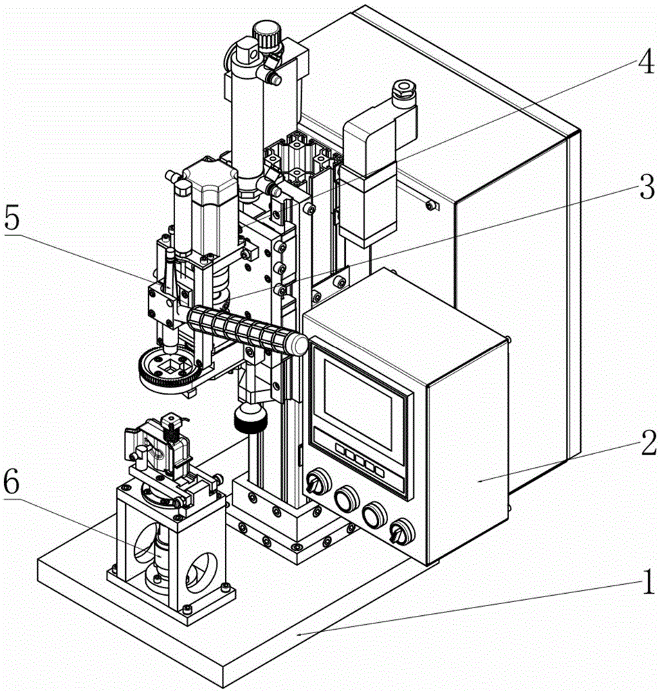 Automatic pre-twisting, welding and detecting equipment for dual-mode silencer valve