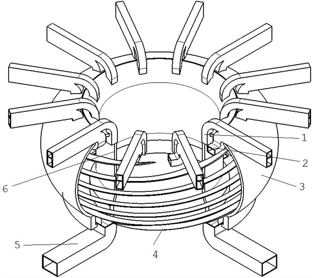 Dual-layer-flow liquid first wall cladding applicable to magnetic confinement fusion reactor