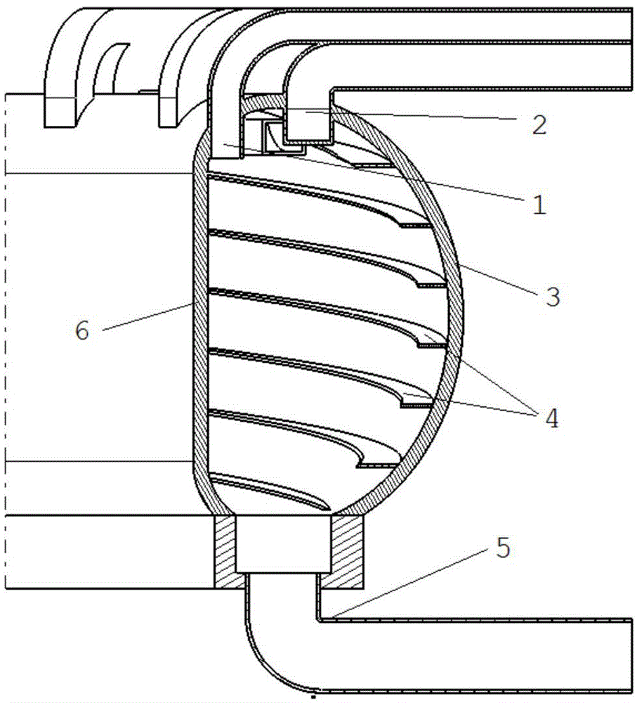 Dual-layer-flow liquid first wall cladding applicable to magnetic confinement fusion reactor