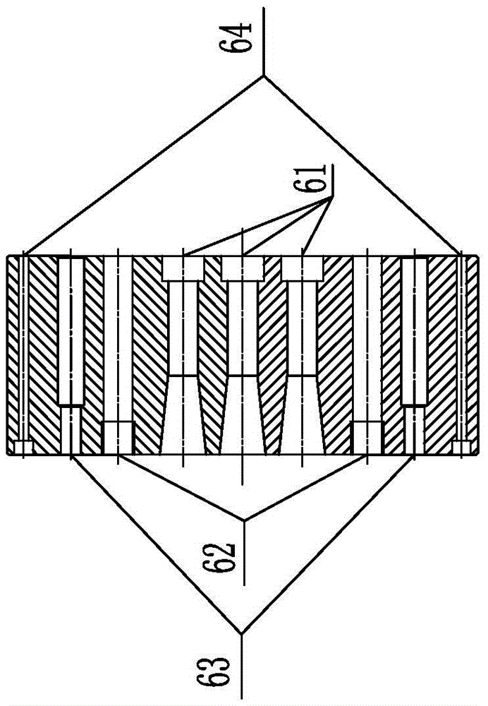 Detachable cable anchorage sealing structure and method for realizing anchorage sealing