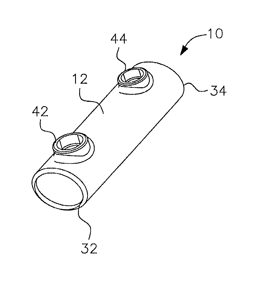 Splice sleeve with elliptical or compound curve cross section