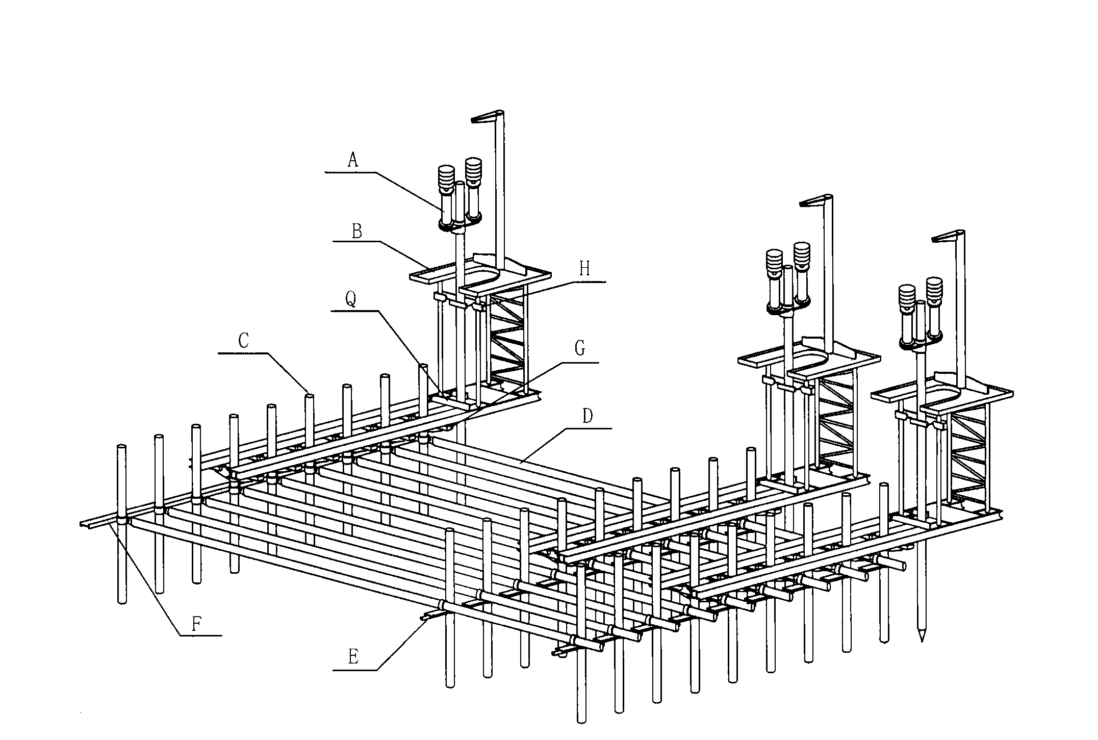 Device for blocking dike breach