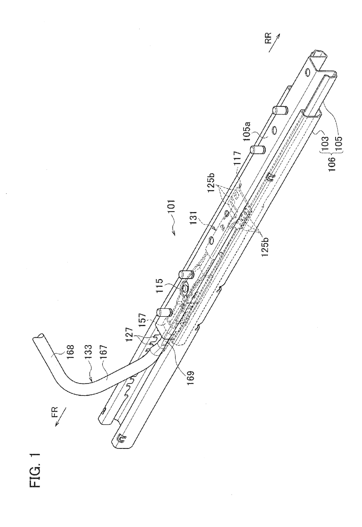 Seat slide device