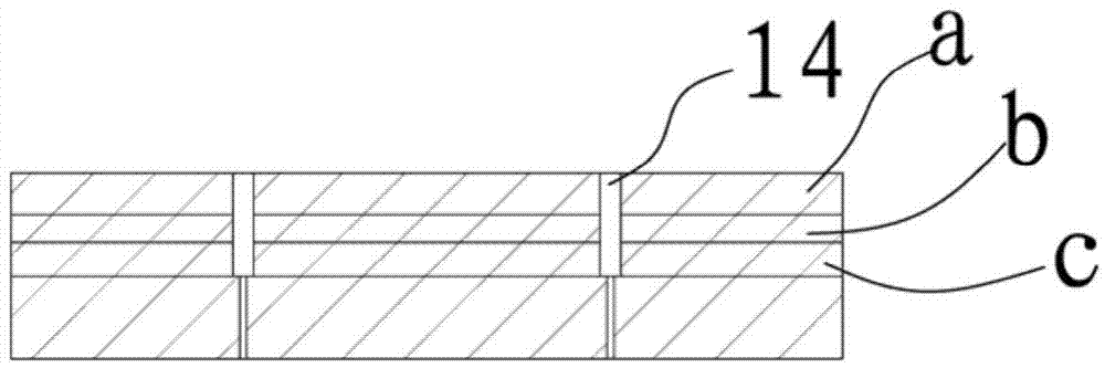 Laser drilling method for amorphous silicon solar cell glass substrate