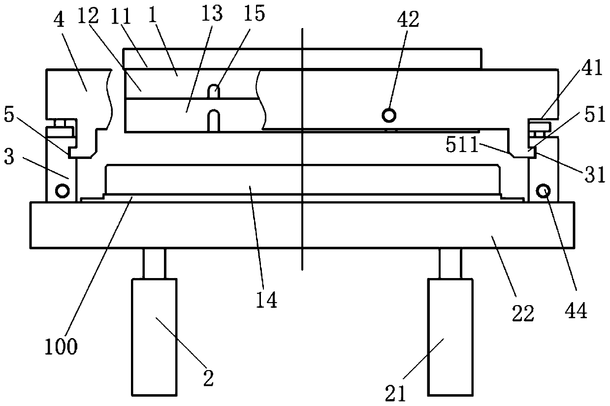 Die replacing system of large-tonnage press