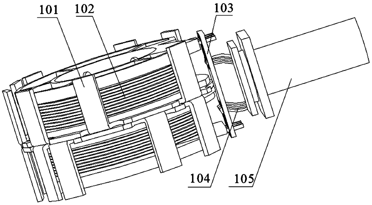 An electronic expansion valve coil