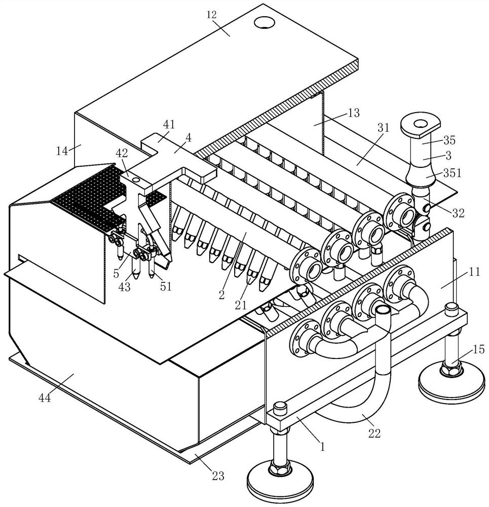 Automatic sheet sand blasting equipment