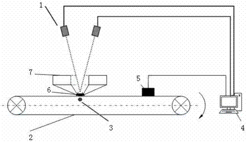 Binocular-stereoscopic-vision-based workpiece detection and three-dimensional measurement system and detection method