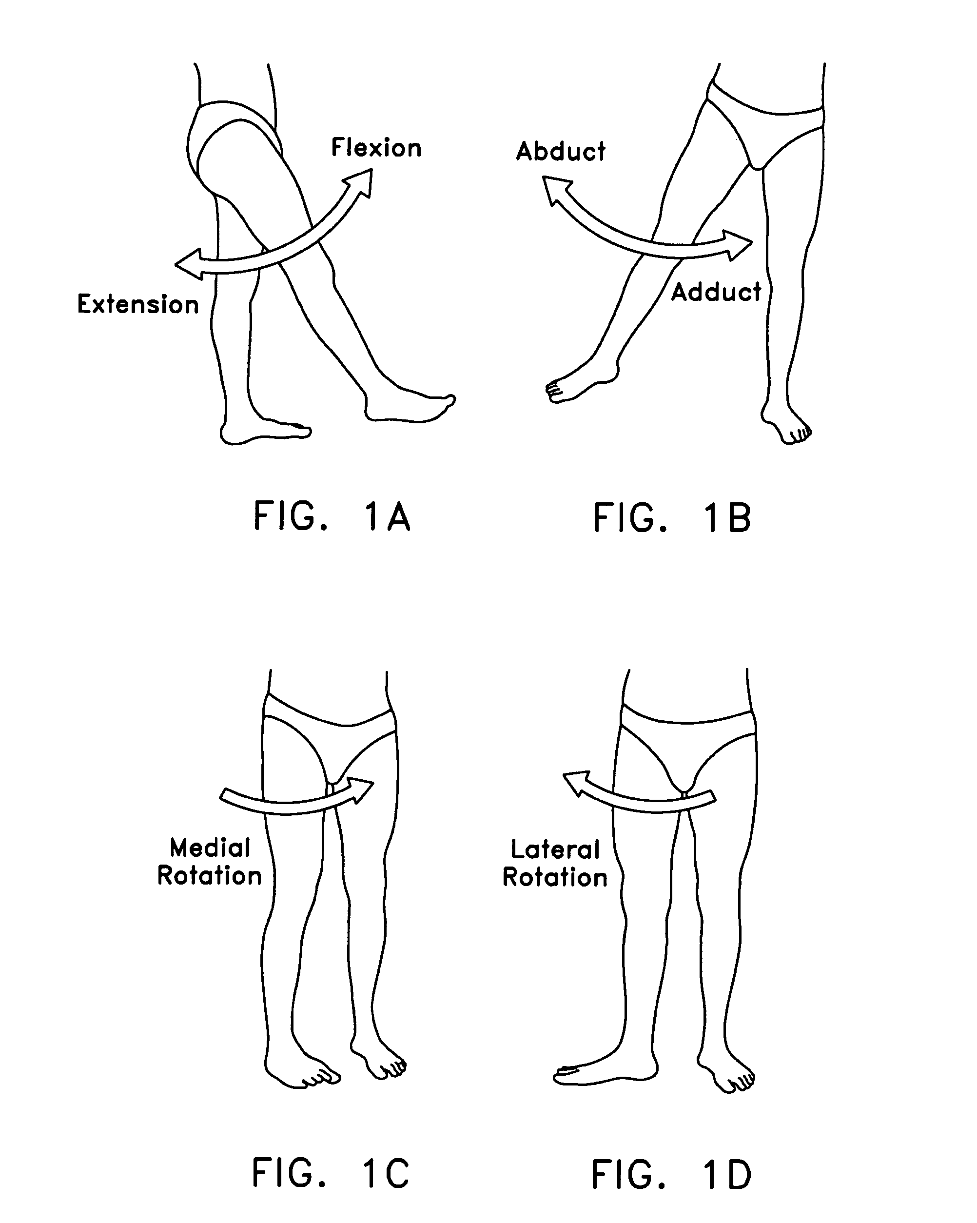 Safety needle for accessing the interior of a hip joint