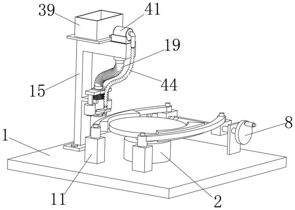 Silicon wafer processing device and processing technology for chip preparation