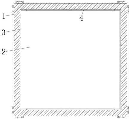 Prefabricated decorative panel installation device