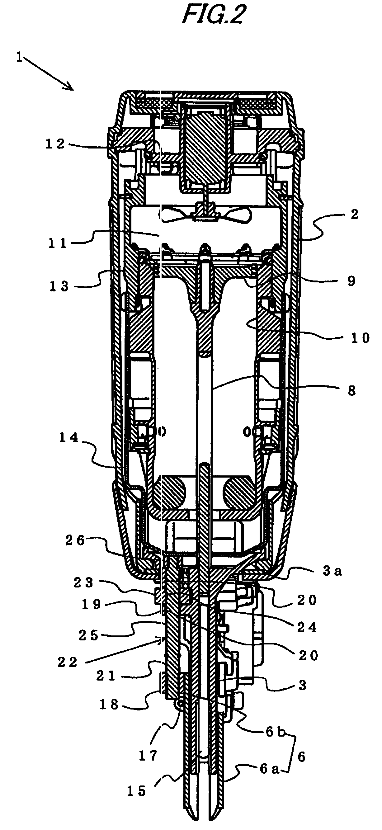 Power drive nailing machine