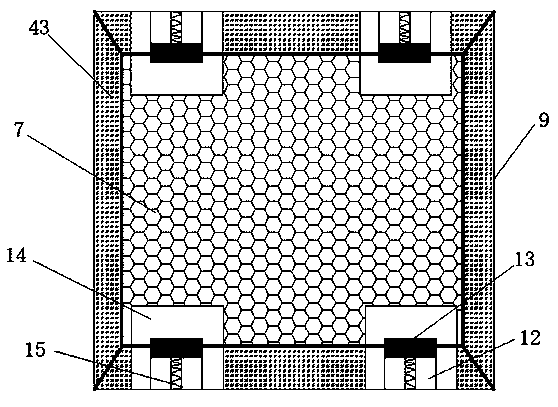 A microcomputer cooling rack device