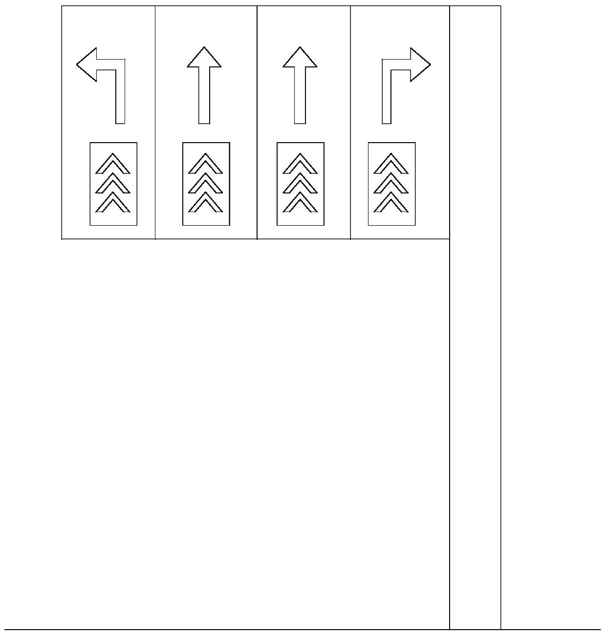 Traffic sign information indication system and method