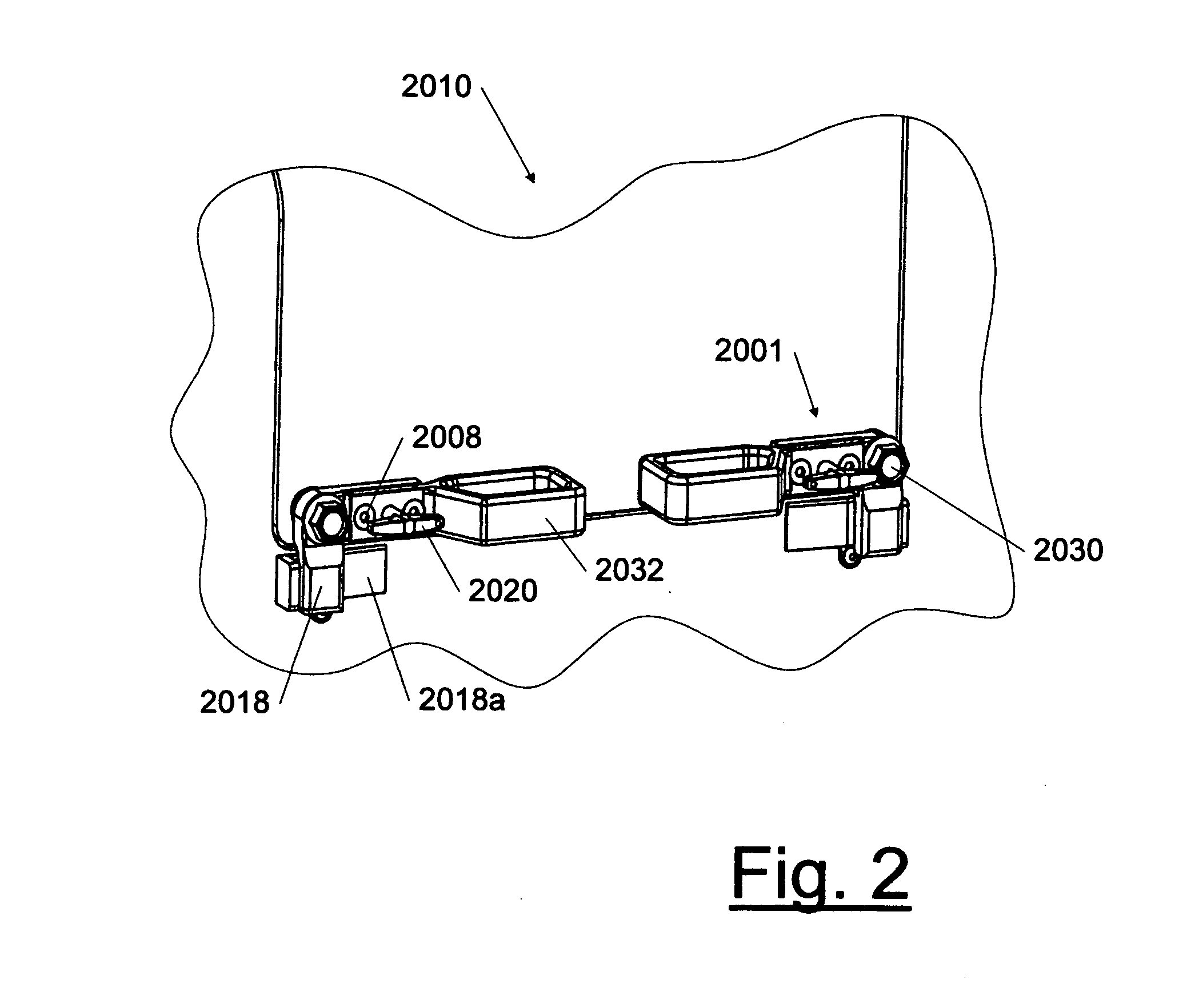 Emergency egress assembly embedded in a vehicle door