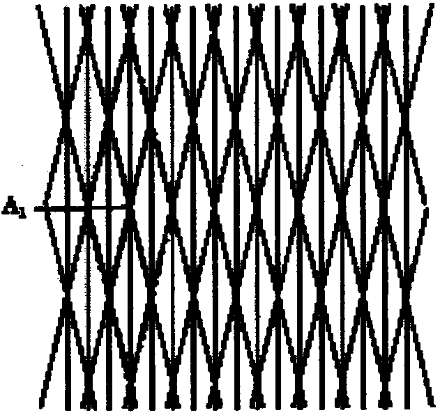 Radial shrink-expandable tubular fabric coupled with structural phase transition and cross-rotation, its preparation method and application