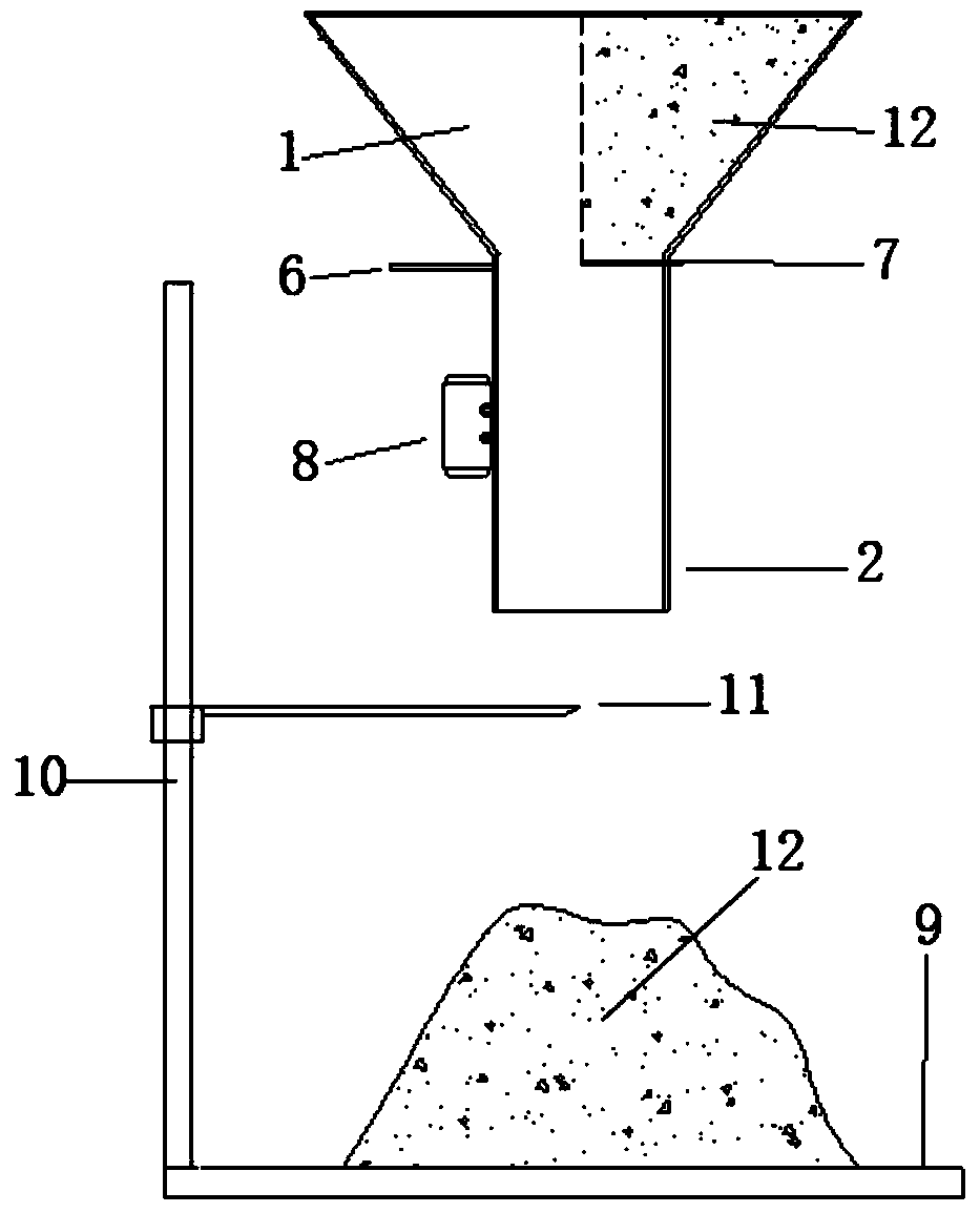 A test device and test method for construction performance of building 3D printing materials