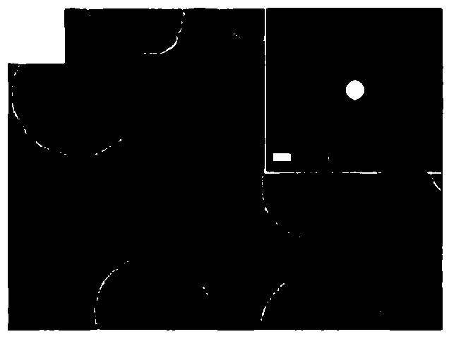 Method for preparing graphene based nano composite material through in-situ reduction of graphite oxide