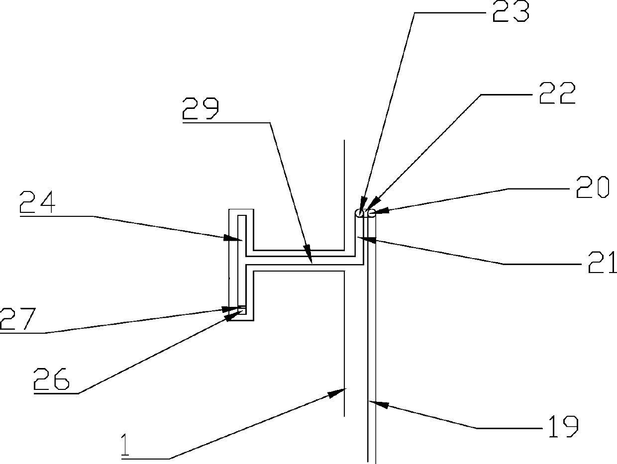 Curtain device capable of rotating flower pots