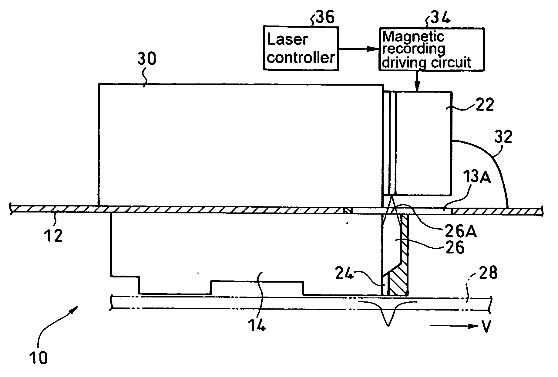 Heat assisted magnetic recording head and heat assisted magnetic recording apparatus