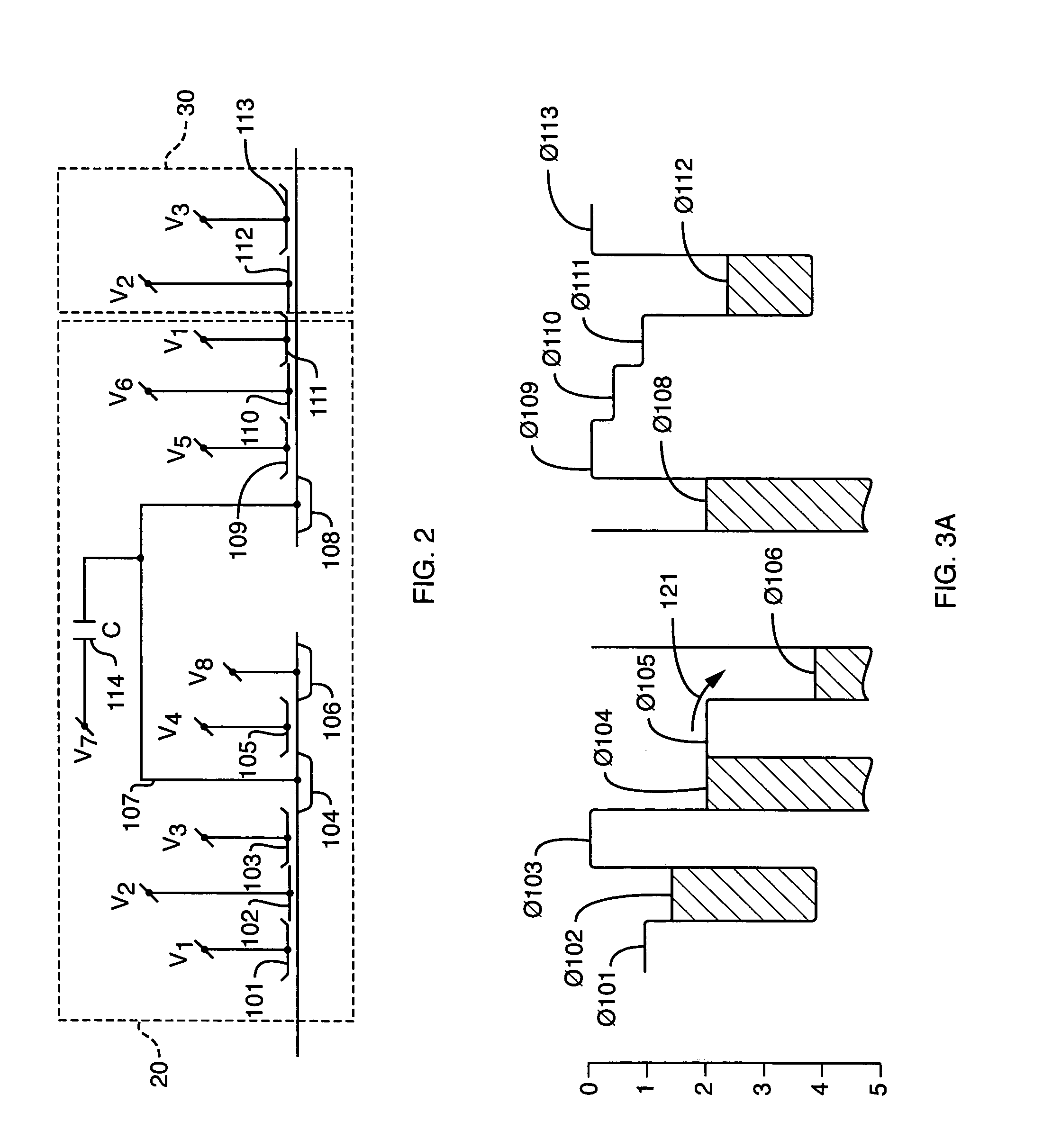 Device for subtracting or adding a constant amount of charge in a charge-coupled device at high operating frequencies