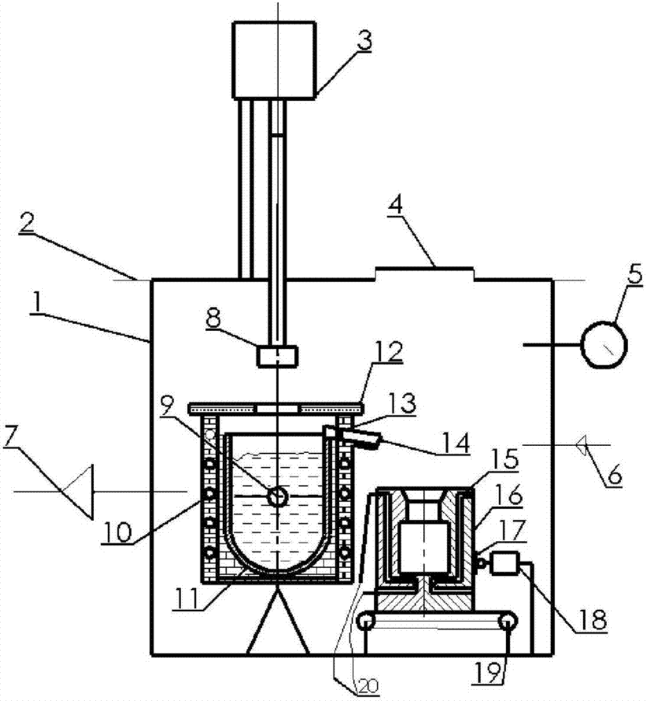 A kind of preparation and forming method of nickel-based hydrogen storage alloy containing rare earth magnesium boron