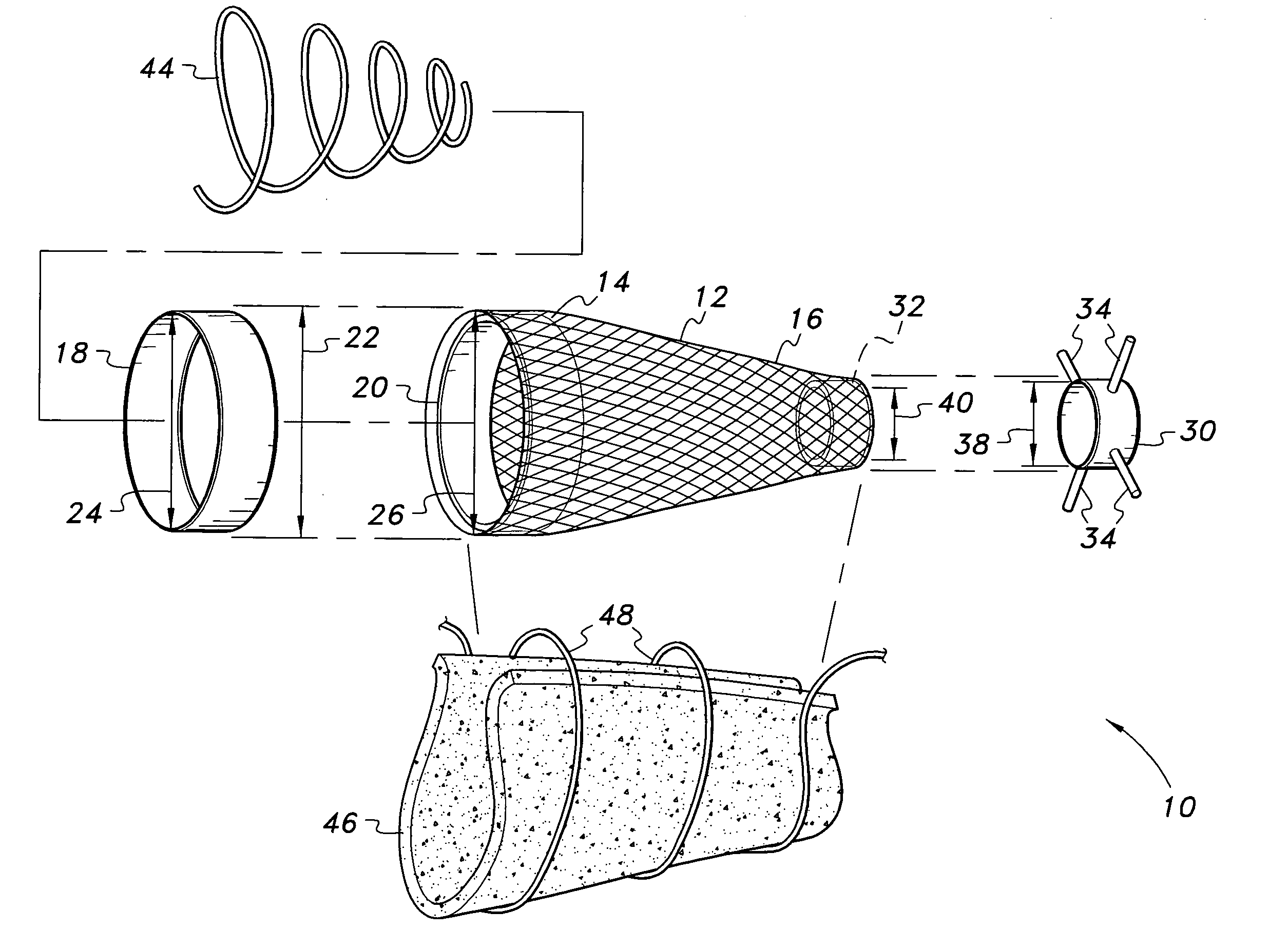 Inserts for engine exhaust systems