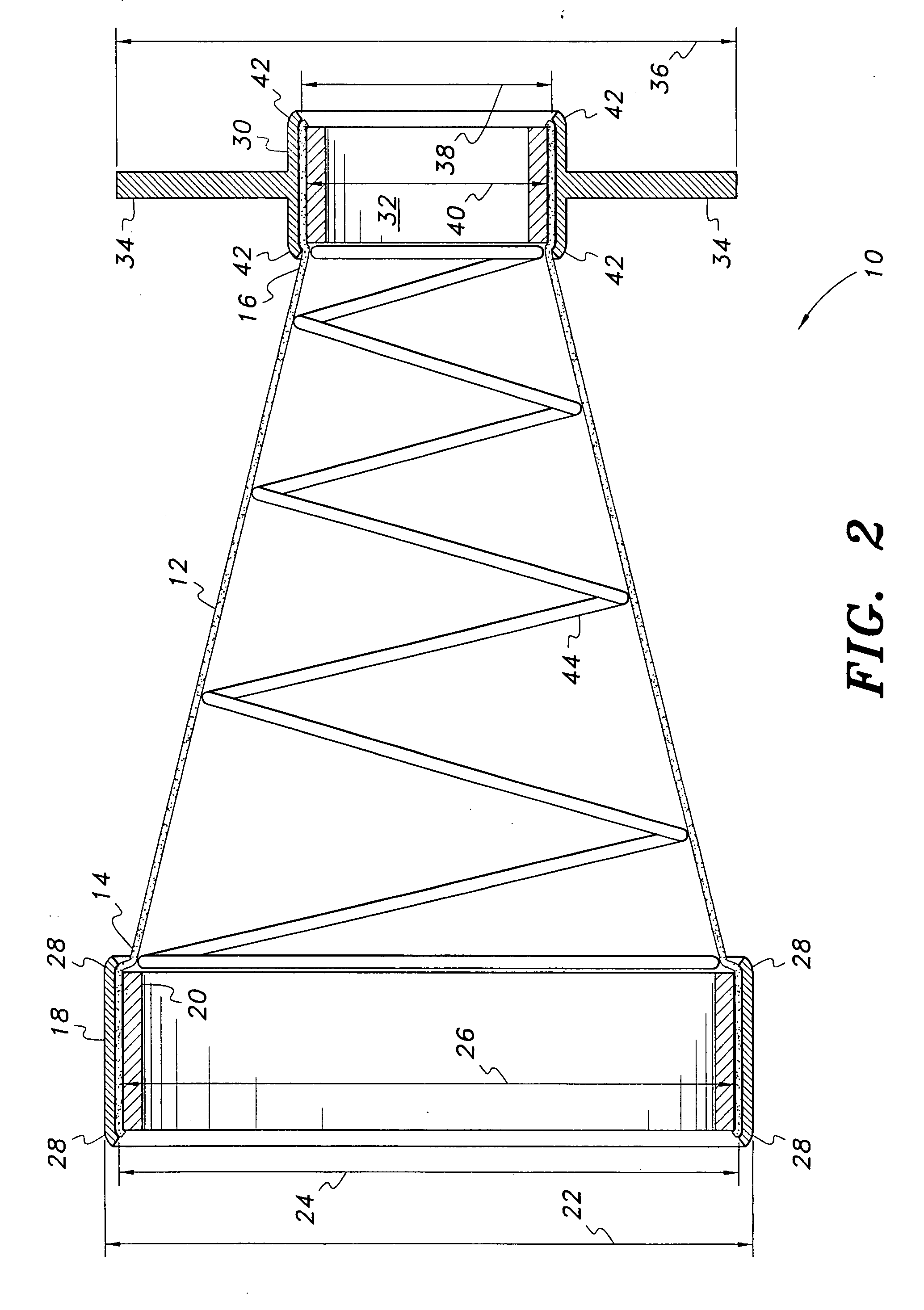 Inserts for engine exhaust systems